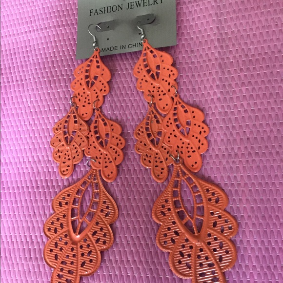 Fashion Jewelry Jewelry - HALLOWEEN FASHION JEWELRY WOMEN EARRINGS🧡ORANGE🧡OS🧡